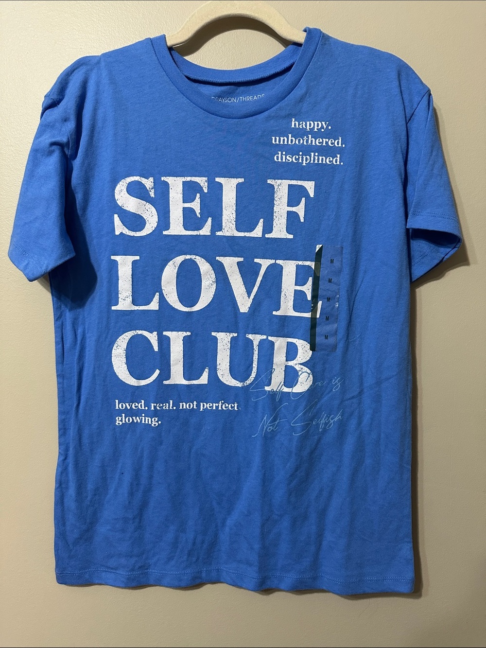 Grayson Threads Self Love Club Graphic Tee - Blue
